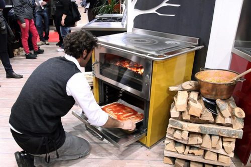 Fogão de cozinha a lenha DOMINO